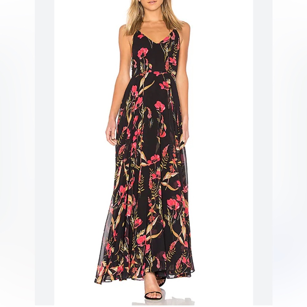 Revolve Yumi Kim Peace And Love Ruby Romance Maxi Dress XS